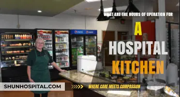 Hospital Kitchen Hours: Understanding Daily Operations and Service Times