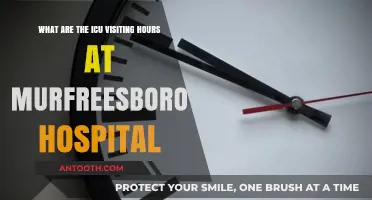 ICU Visiting Hours at Murfreesboro Hospital: Guidelines and Schedule