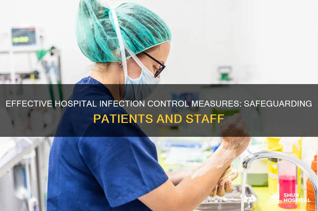 what are the infection control measures in a hospital