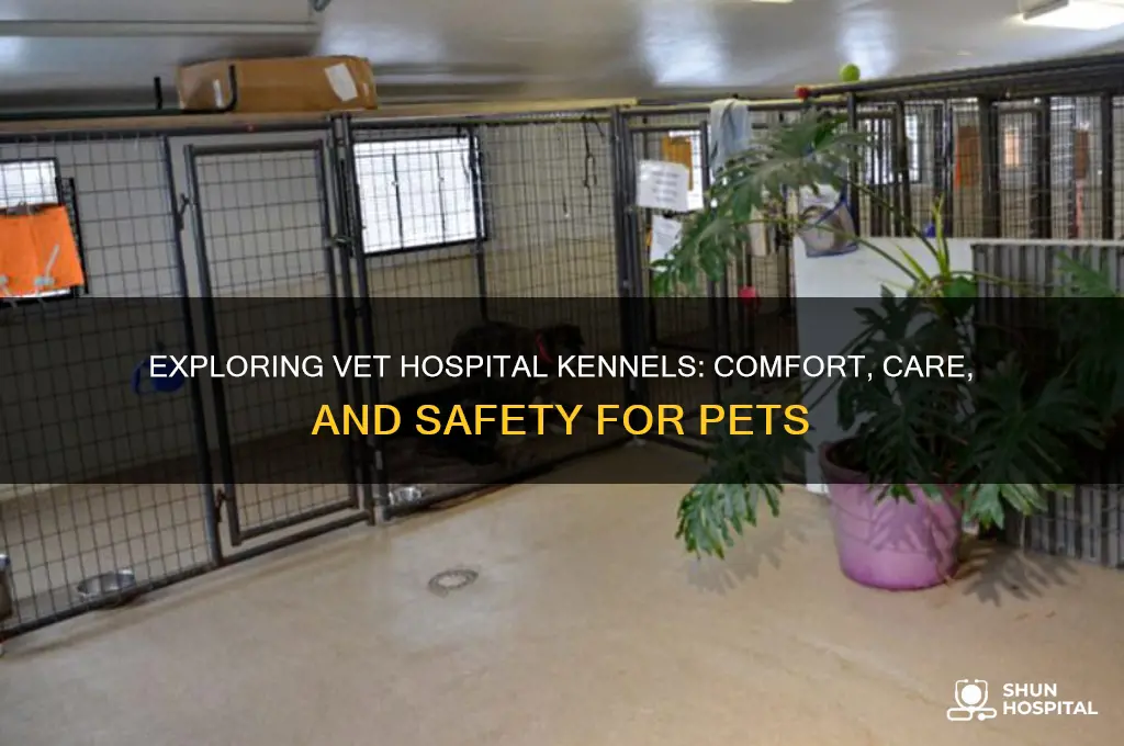 what are the kennels like at a vet hospital