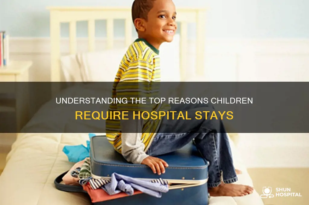 what are the leading cause of hospital stays in childern
