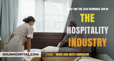Unveiling the Least Glamorous Roles in Hospitality Careers