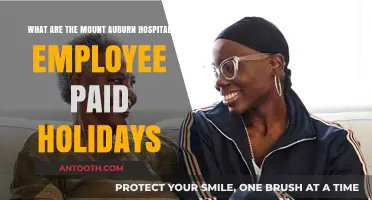 Mount Auburn Hospital Employee Paid Holidays: A Comprehensive Guide