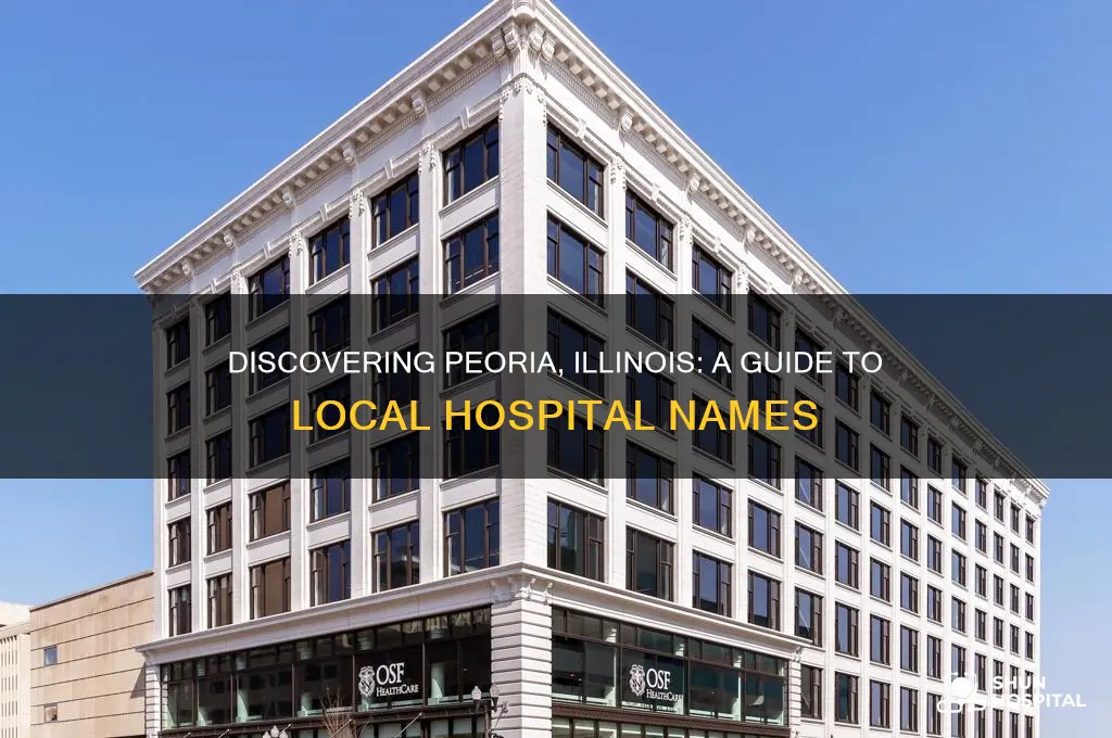 what are the names of the hospitals in peoria illinois