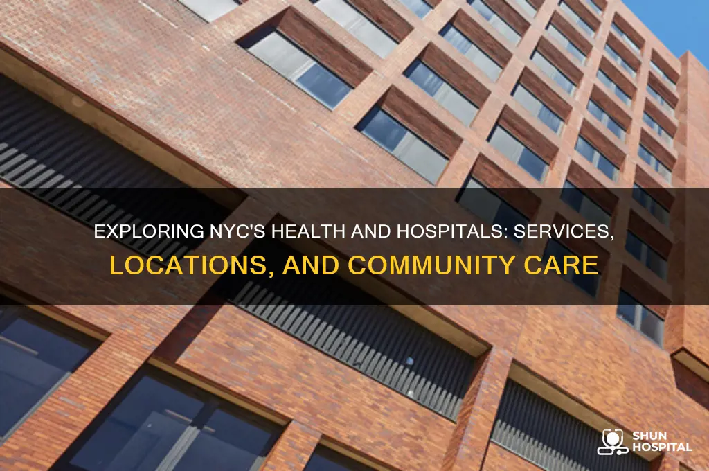 what are the new york city health and hospitals