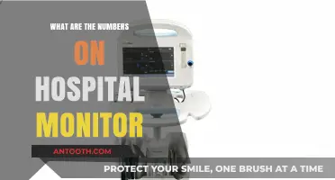 Hospital Monitor Numbers: Vital Signs and Health Insights