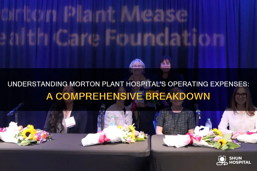 what are the operating expenses for morton plant hospital