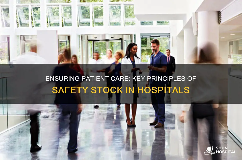 what are the principle of safety stock in hospital