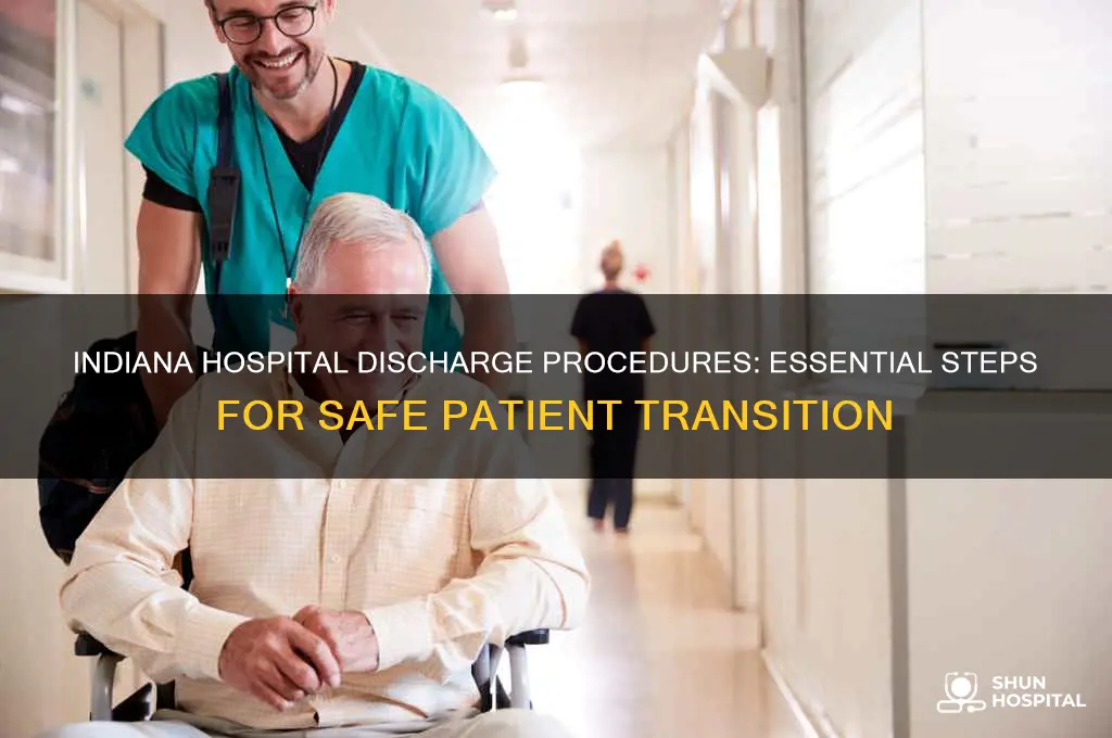 what are the proper procedures for hospital discharge in indiana