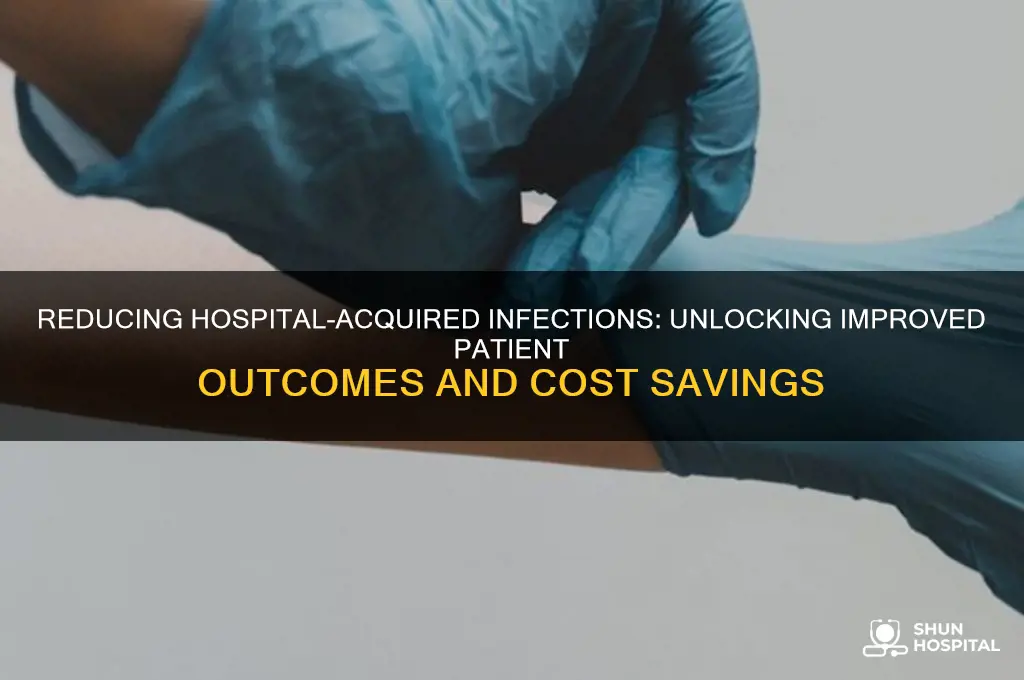 what are the reward of decreasing hospital acquired infections