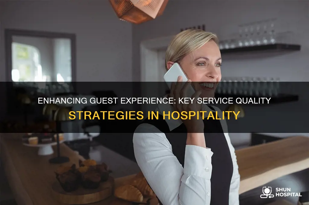 what are the service quality strategies adopted in hospitality industry