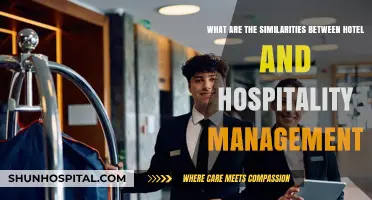 Exploring Common Ground: Hotel vs. Hospitality Management Similarities