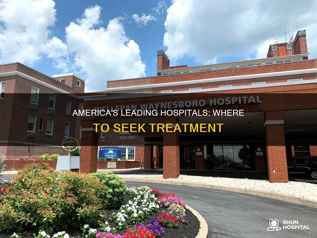 what are the top hospitals in america