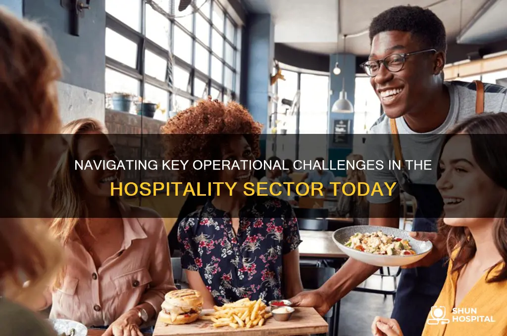what are the top operational issues in hospitality industry