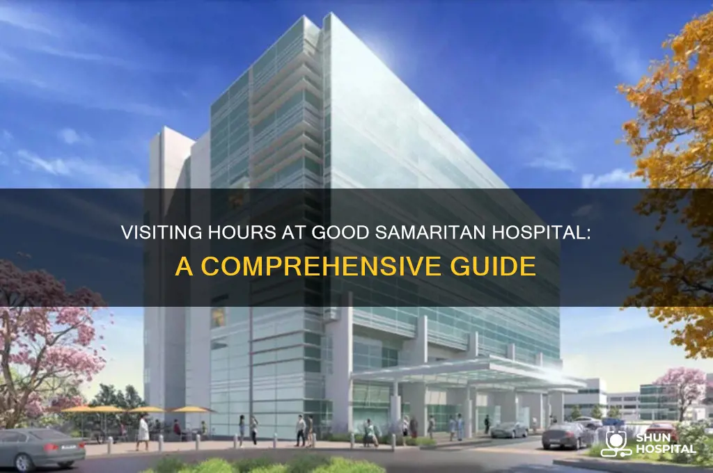 what are the visiting hours at good samaritan hospital