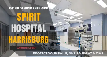 Holy Spirit Hospital Harrisburg Visiting Hours: A Complete Guide