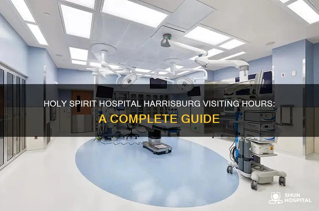 what are the visiting hours at holy spirit hospital harrisburg