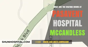 Pasavent Hospital McCandless Visiting Hours: Schedule and Guidelines
