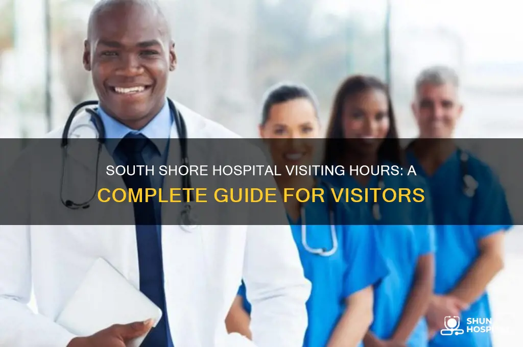 what are the visiting hours at south shore hospital