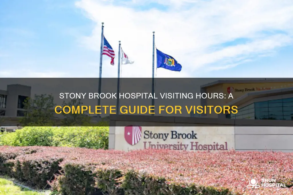 what are the visiting hours at stony brook hospital
