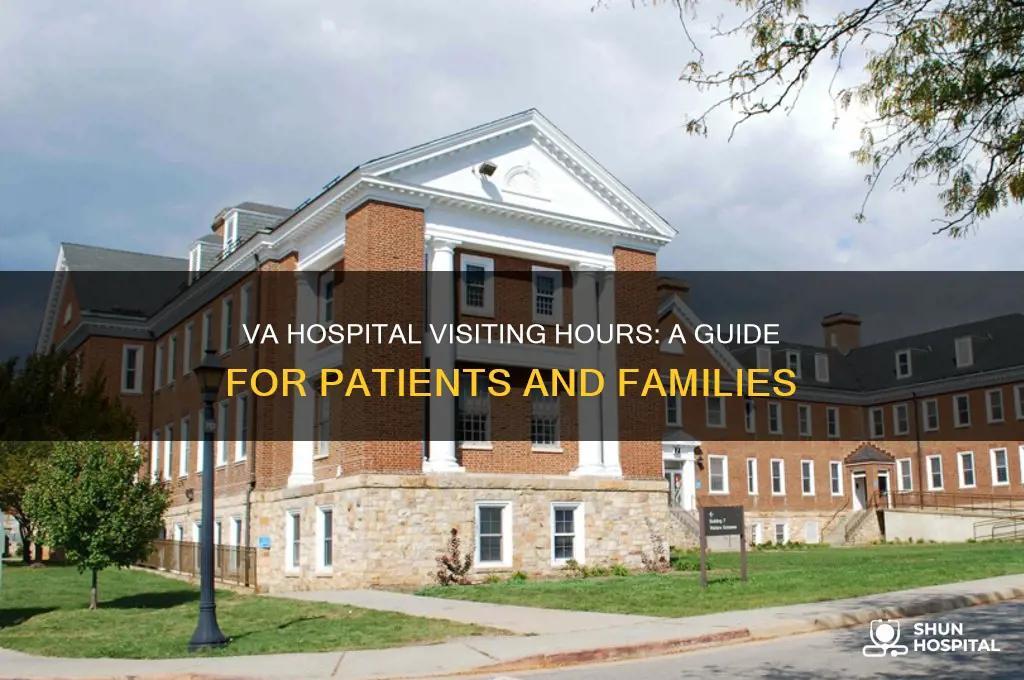 what are the visiting hours at the va hospital