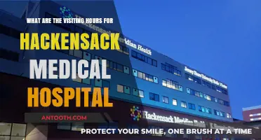 Hackensack Medical Hospital Visiting Hours: A Comprehensive Guide