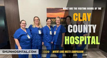Clay County Hospital Visiting Hours: A Complete Guide for Visitors