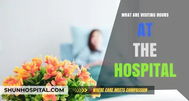 Hospital Visiting Hours: When Can You See Patients?