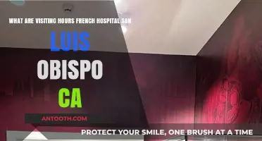 French Hospital San Luis Obispo CA Visiting Hours Guide