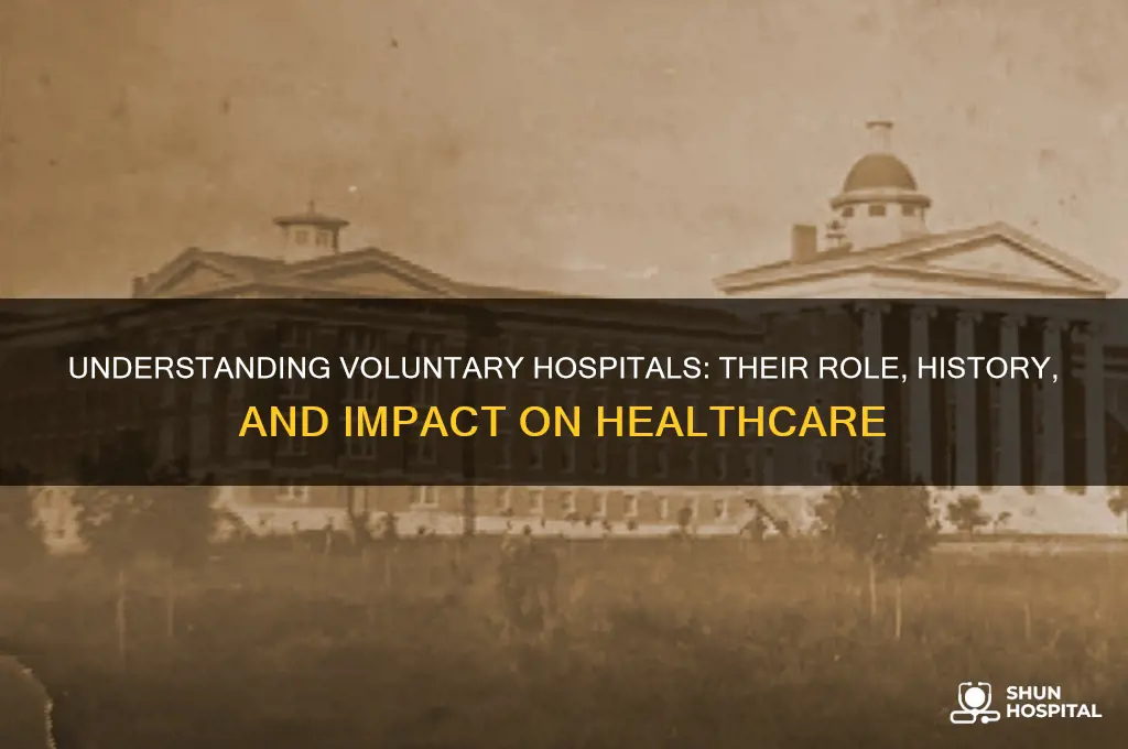 what are voluntary hospitals