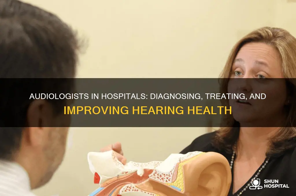 what audiologists do in hospitals