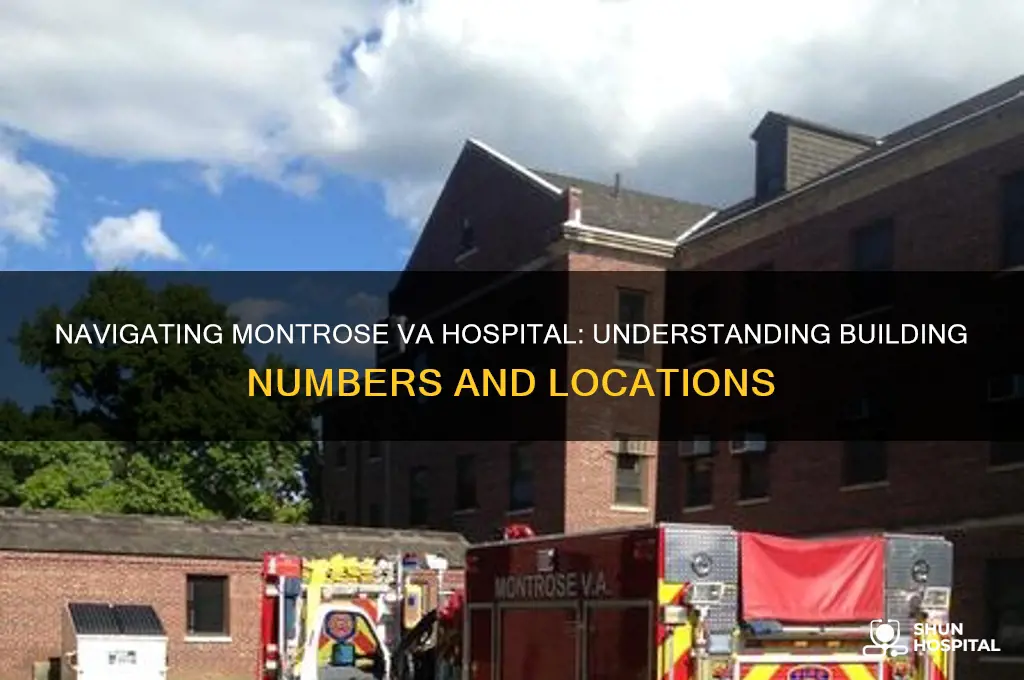 what building are the building numbers at montrose va hospital