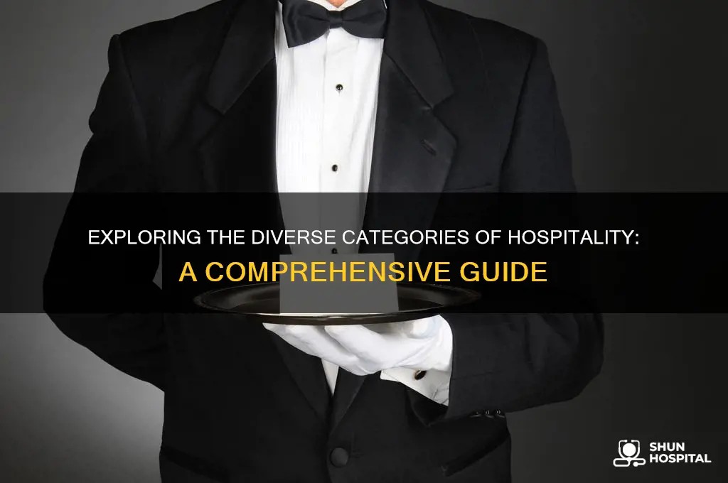 what catagory of hospitality