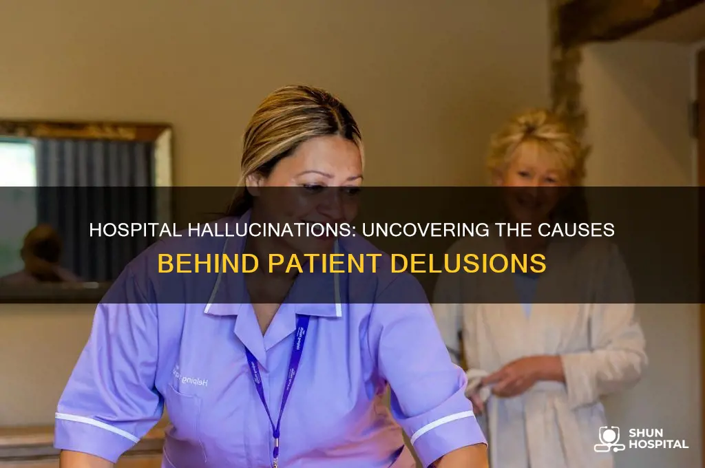 what causes hallucinations in hospital