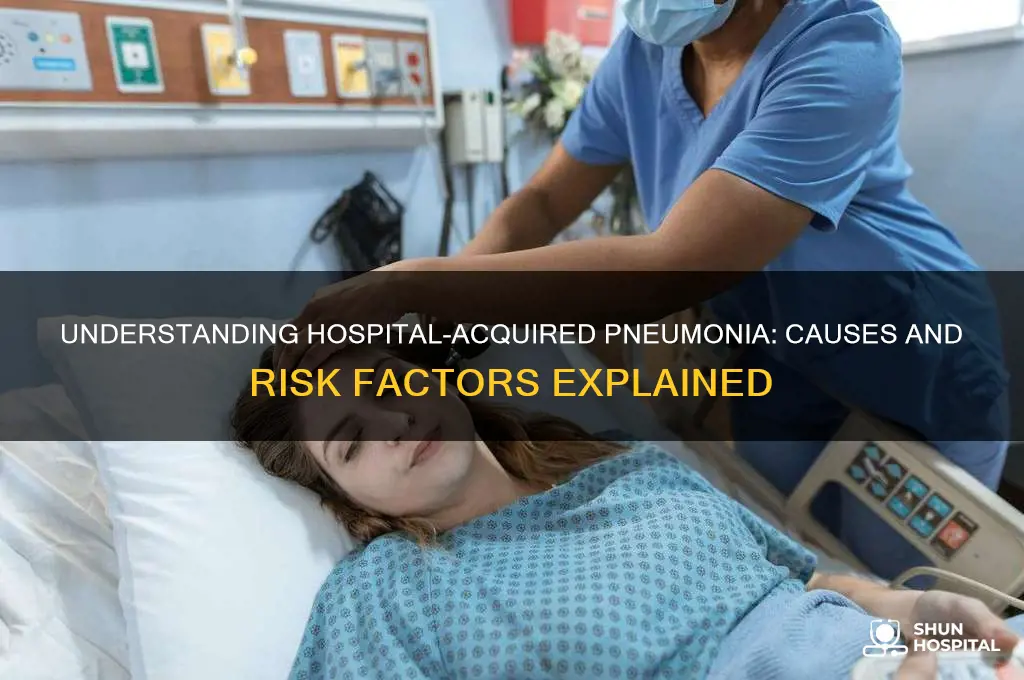 what causes hospital acquired pneumonia
