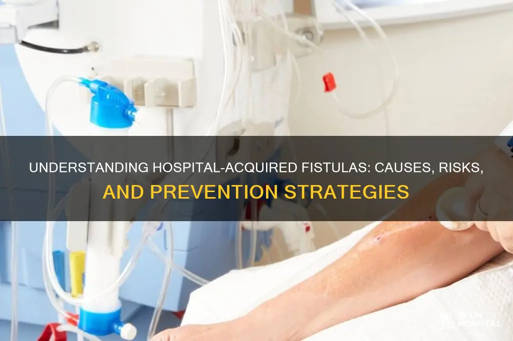 what causes hospital fistulas
