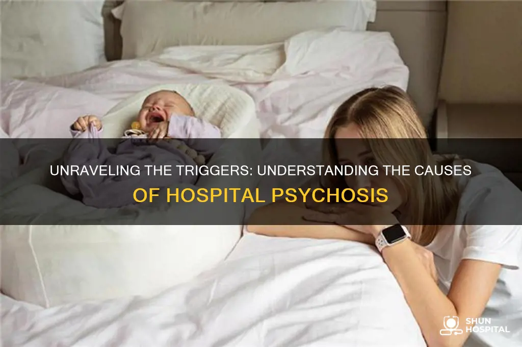 what causes hospital psychosis