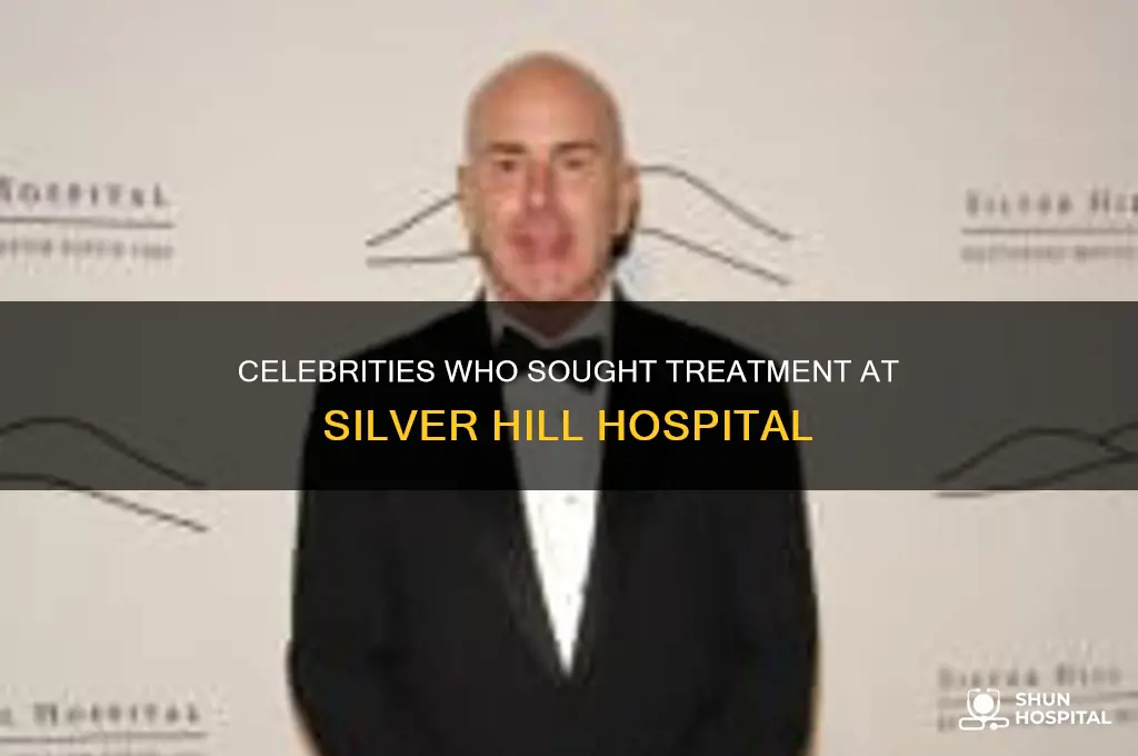 what celebrities have been treated at silver hill hospital