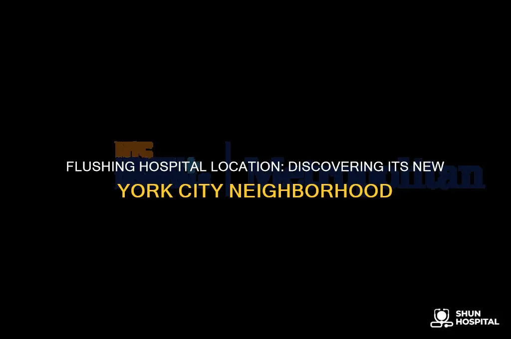 what city is flushing hospital in in new york