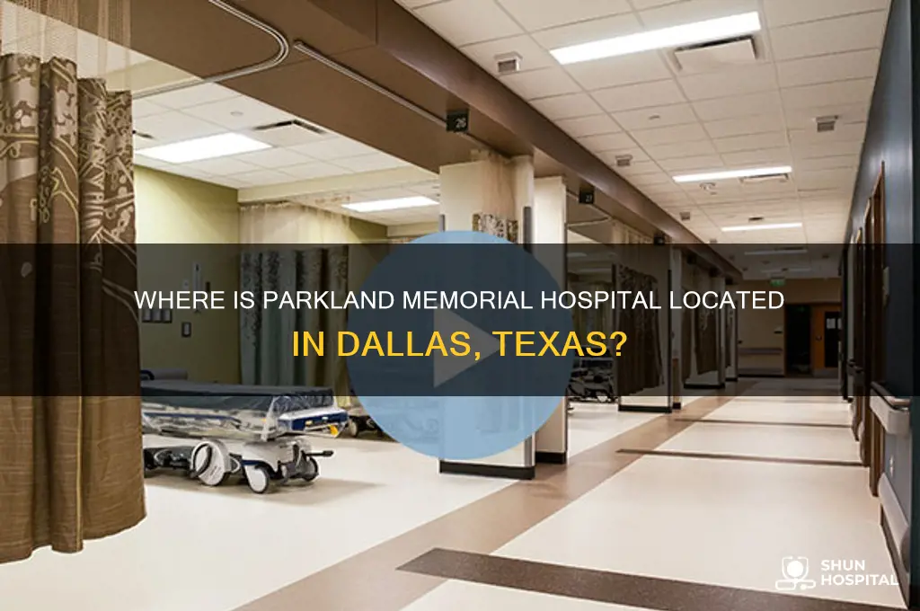 what city is parkland memorial hospital in dallas texas