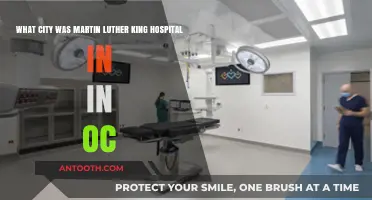 Martin Luther King Jr. Hospital's Location in Orange County, CA
