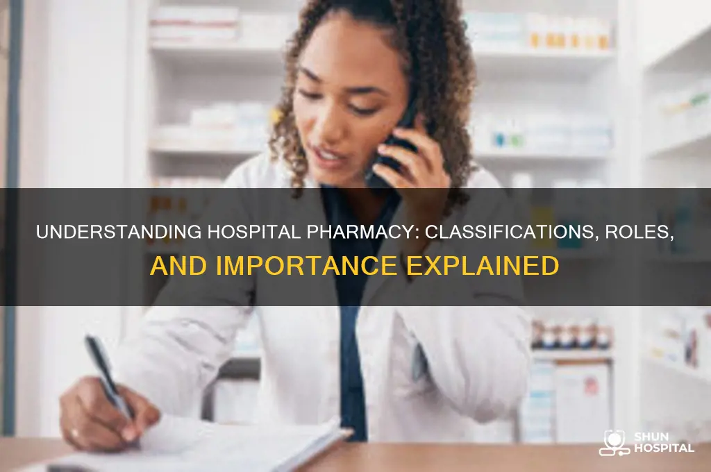 what class is hospita pharmacy