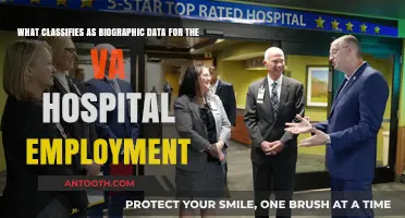 Understanding Biographic Data Requirements for VA Hospital Employment