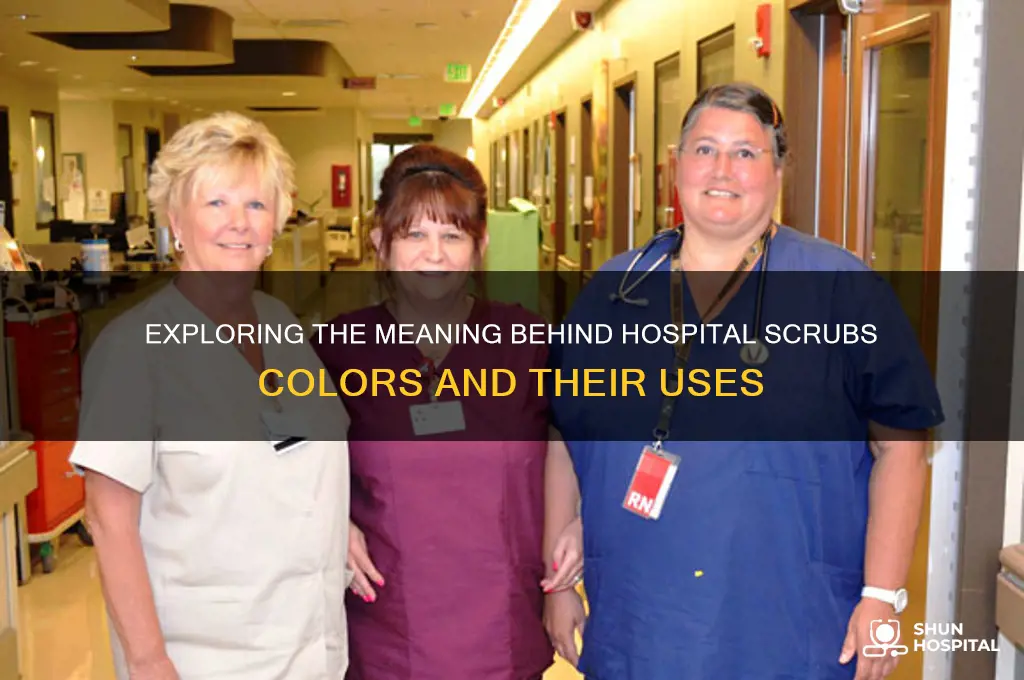 what color are hospital scrubs