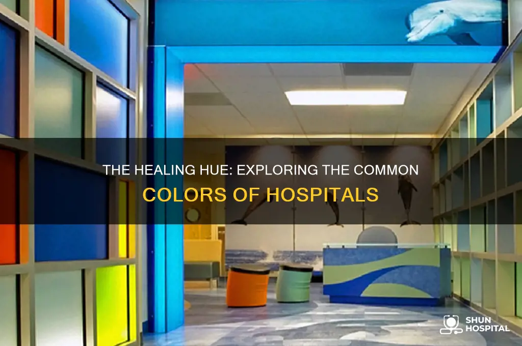 what color are hospitals usually