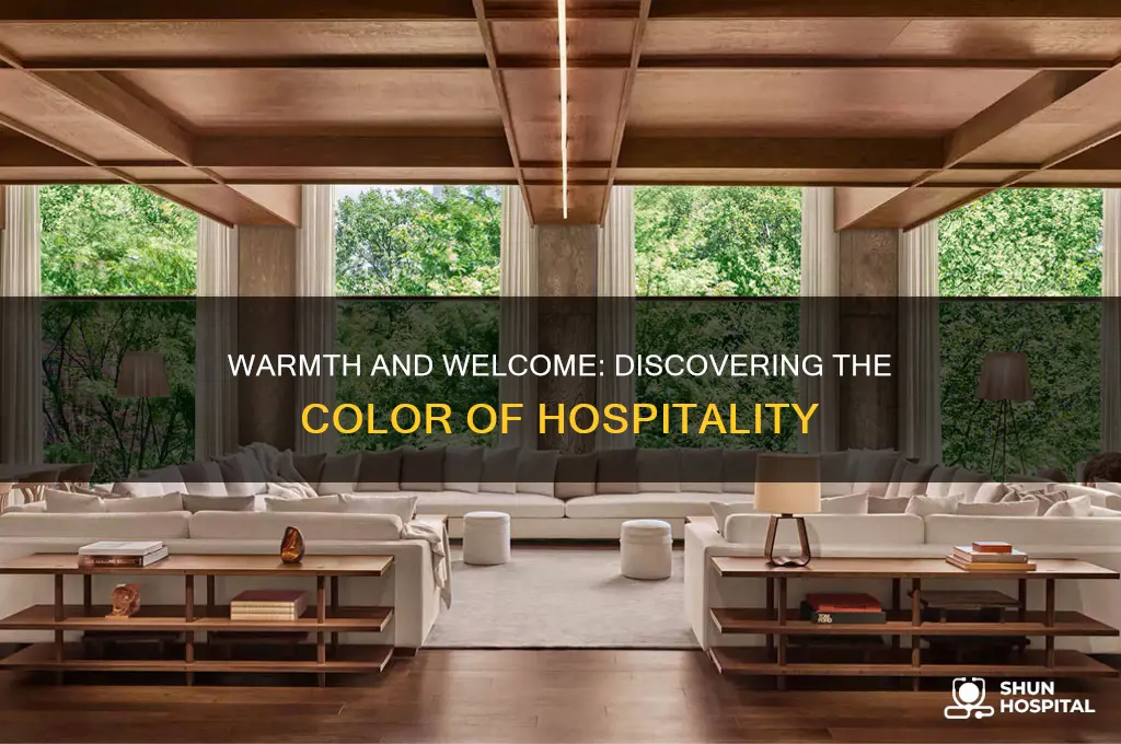 what color represents hospitality