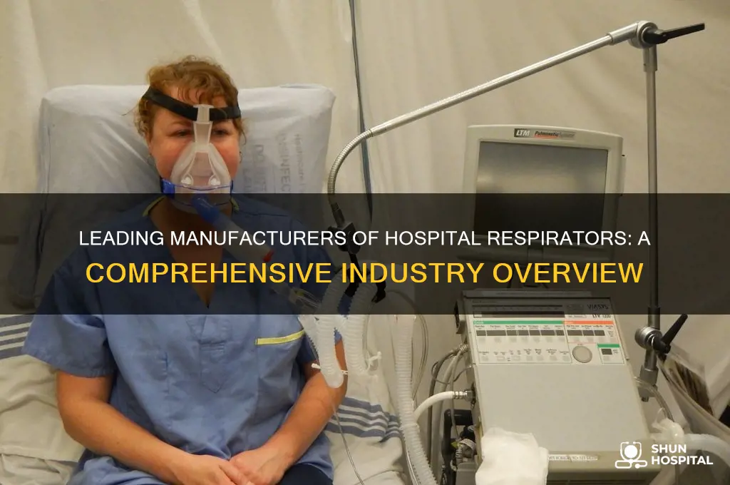 what companies make hospital respirators