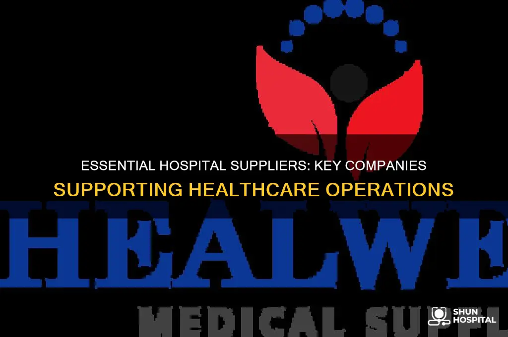 what companies supply hospitals