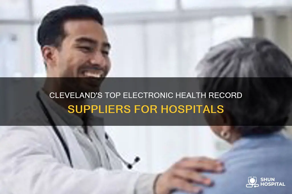 what companites supply the electronic records for hospitals in cleveland