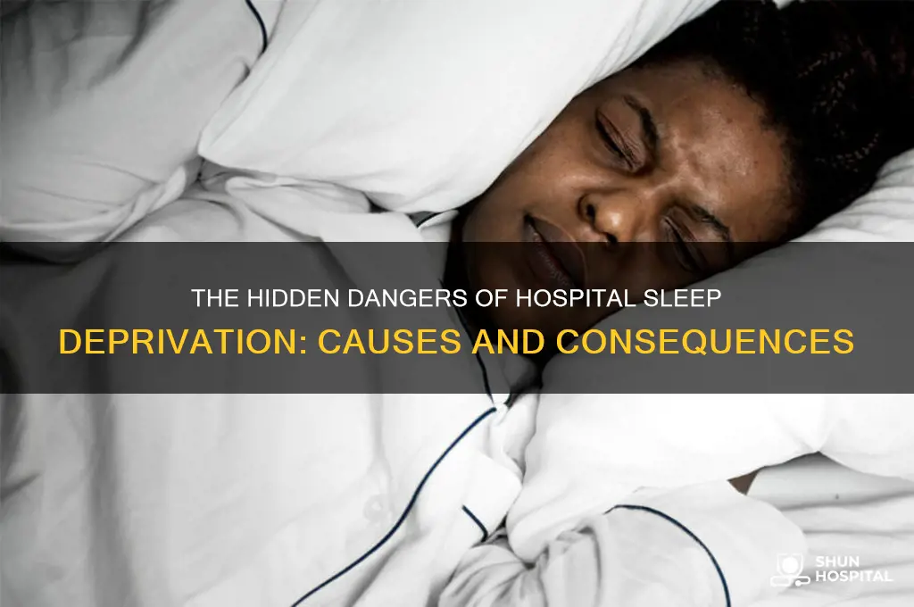 what could no rest or sleep in the hospital cause